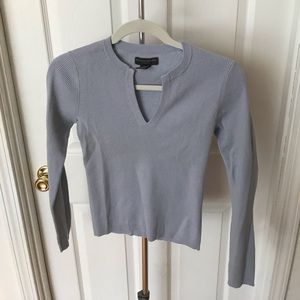 Blue summer wool sweater - Banana Republic (S)
